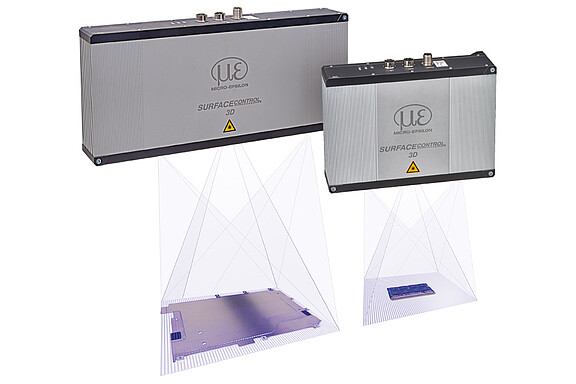 High-precision 3D snapshot sensor surfaceCONTROL 3D 35x0