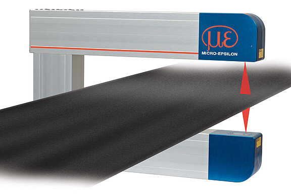 Inline profile thickness measurement in rollerhead lines with RTP 8302.T