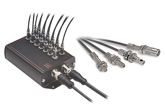 Multi-channel color detection system with 14 measuring channels