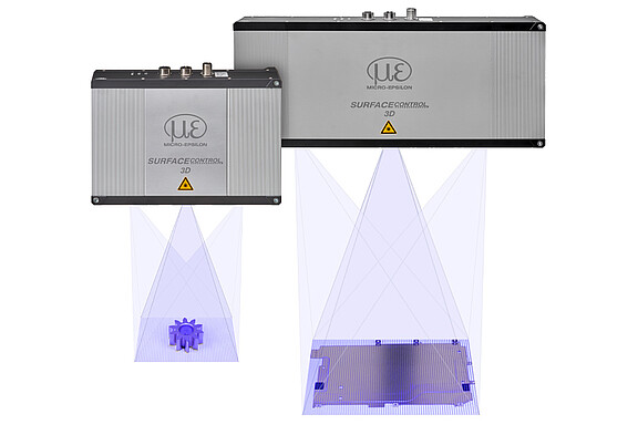 Powerful 3D snapshot sensor surfaceCONTROL 3D 32x0