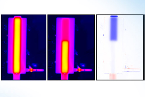 Thermographic detection of quality variations for injection molding processes