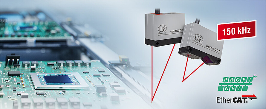 Ultraschnell und hochpräzise – High-End-Lasersensor mit 150 kHz Messrate