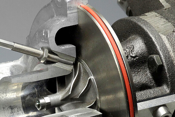 Measurement of the turbocharger speed