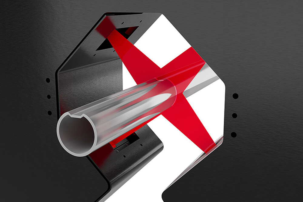 Measurement of round tubes