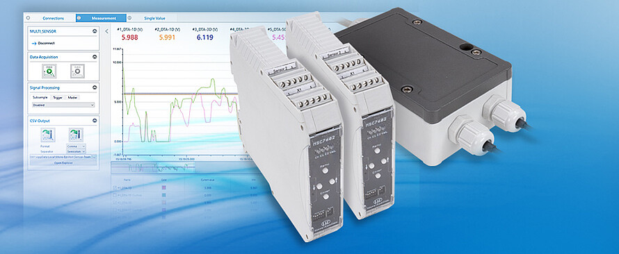 induktive Mehrkanalmessung mit sensorTOOL