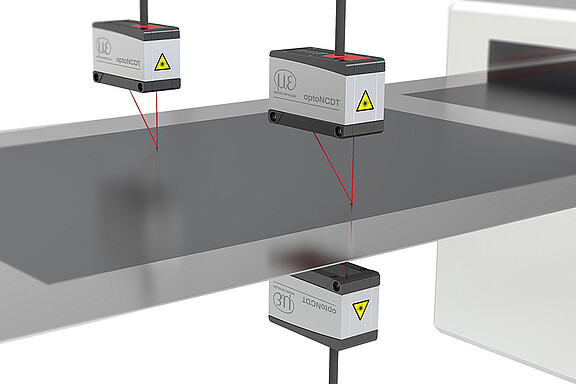 Thickness measurement of electrode coatings