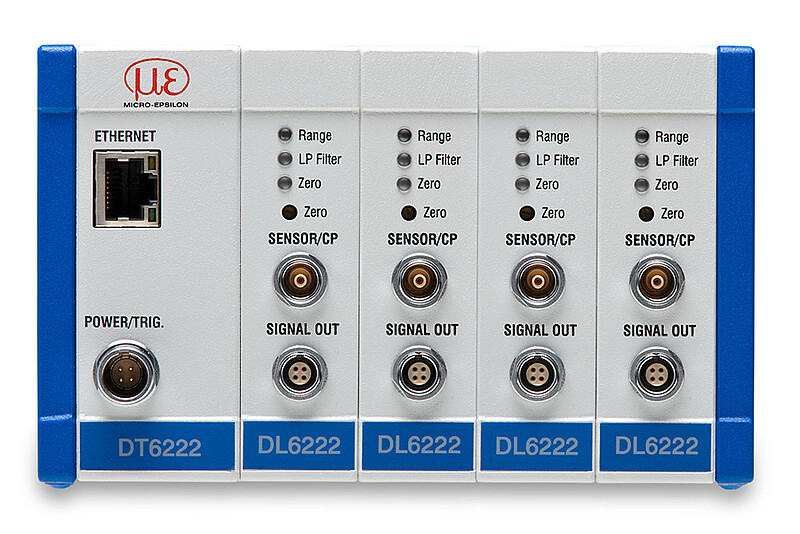 Capacitive controller for dynamic measurement tasks up to 20kHz (-3dB)