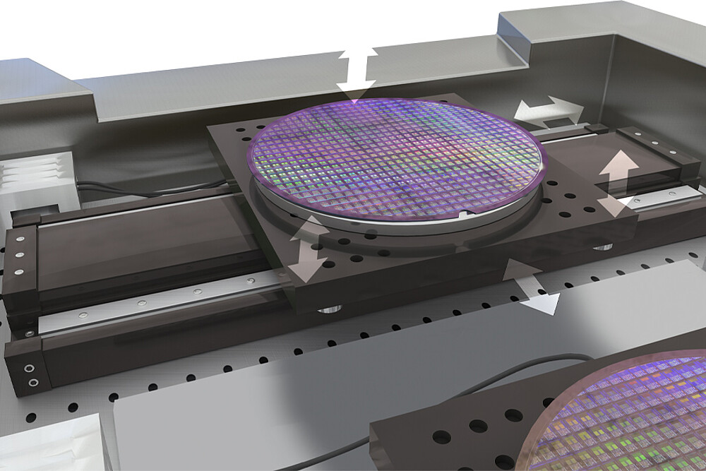 Wafer stage positioning