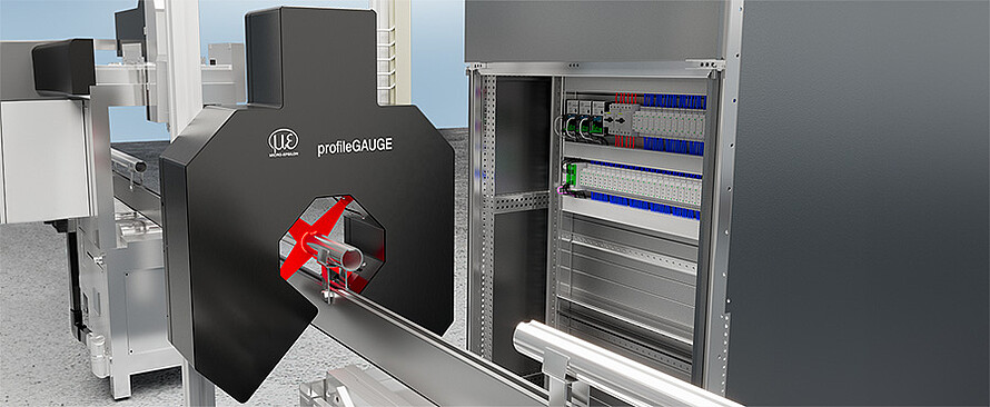 360°-3D-Geometrieprüfung von Profilen und Halbzeugen