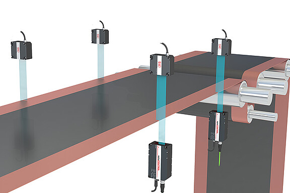 Web edge control of electrode film