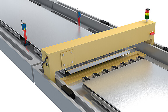 Web edge control in the production of plasterboards
