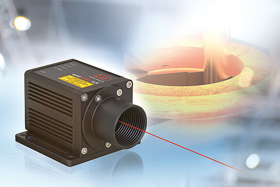 Industrieoptimierter Laser-Distanz-Sensor mit Aluminium-Druckgussgehäuse