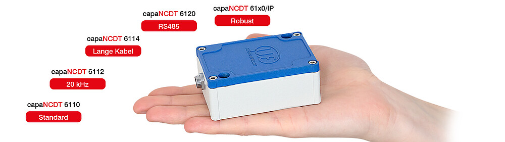 Different capaNCDT versions