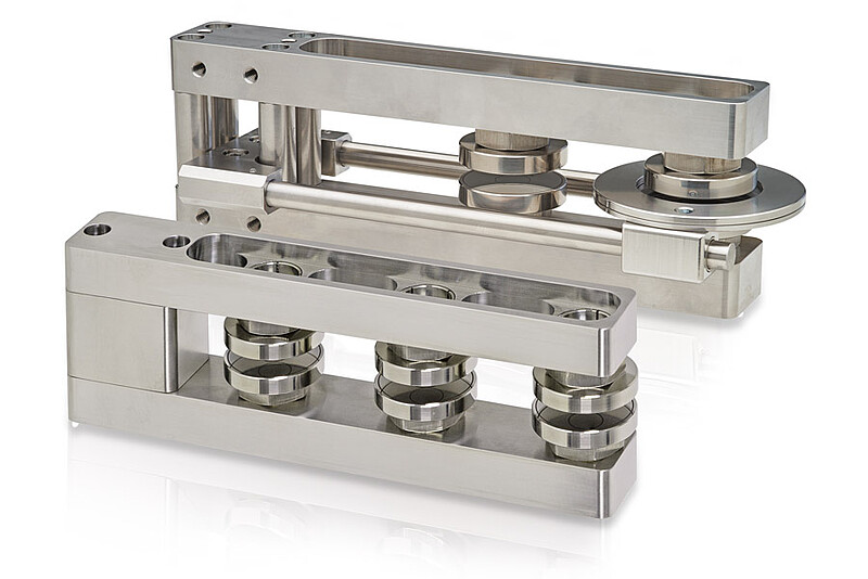 Mounting frame for two-sided thickness measurements MA-CS-3 / MA-CS-2-C