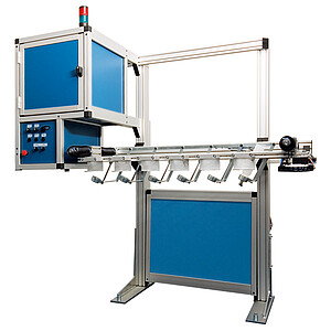 Inspection of color codes on treads