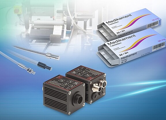 COlour sensor controller with sensors and medical packaging