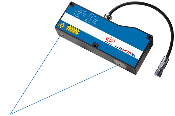 Blue laser sensor from Micro-Epsilon