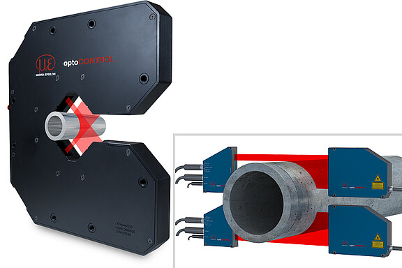 Measurement diameter of profiles 