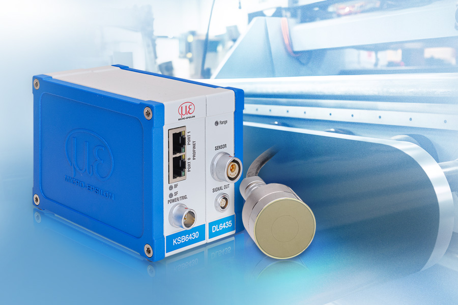 Sensorsystem zur Dickenmessung der Elektrodenbeschichtung